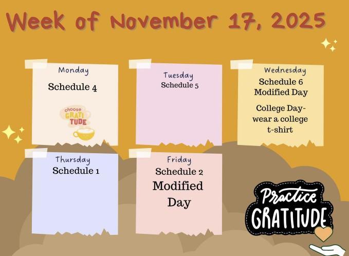 Week of November 17