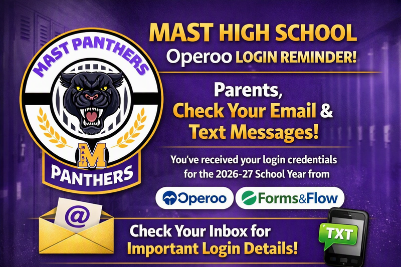Login Credentials have been sent via email and text
