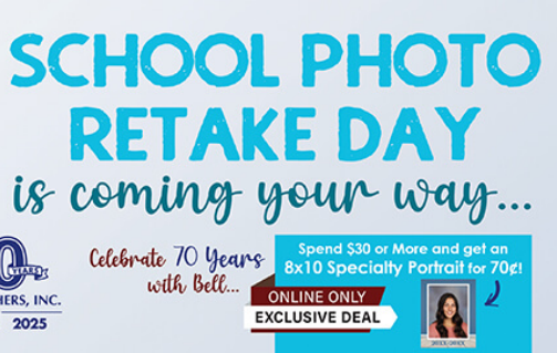 School Picture retake day