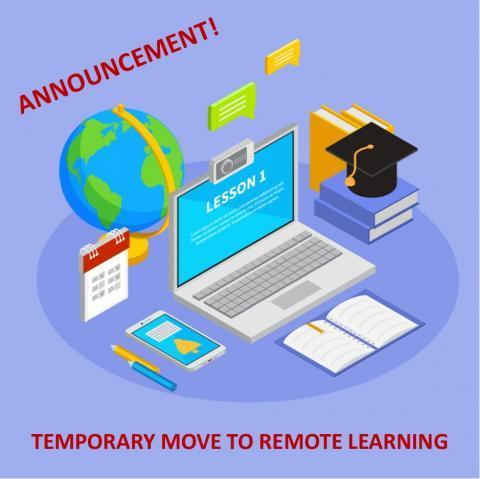 HS/MS Temporary Remote Instruction Information Featured Photo