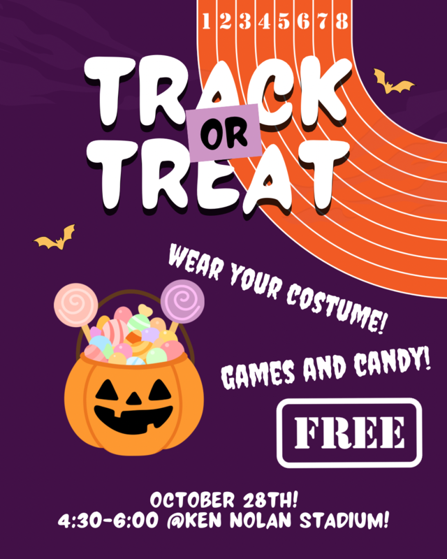 Track or Treat Student Poster 2025