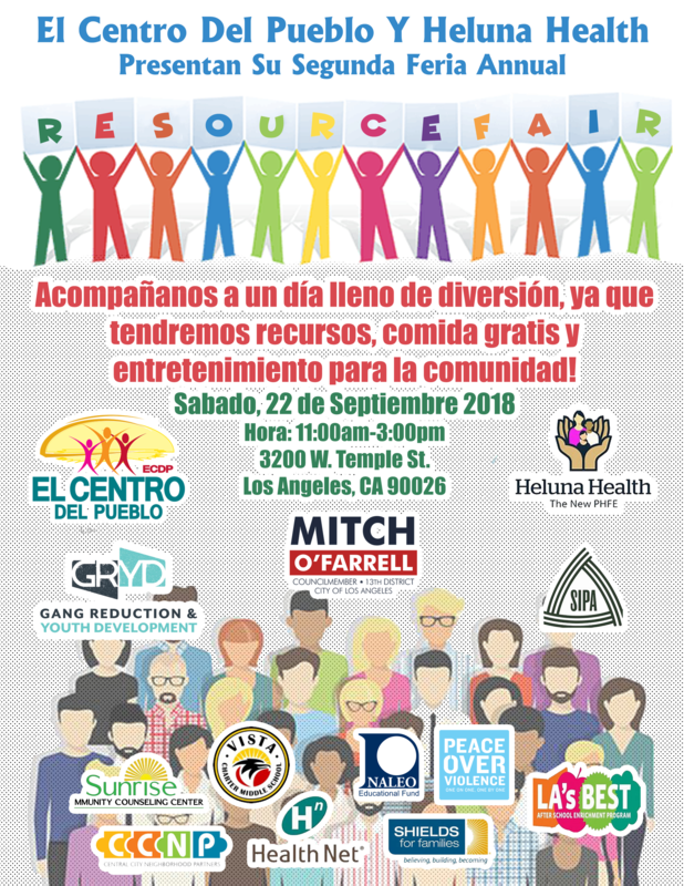 Resource Fair / La feria de recursos Featured Photo