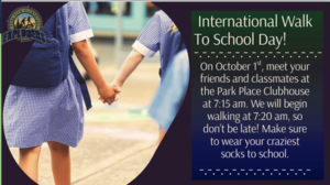 walk to school day