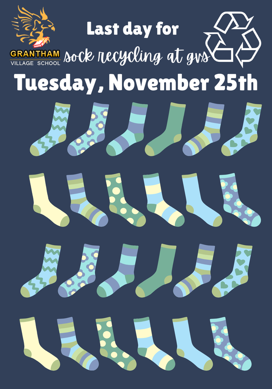 Sock recycling ends November 25th