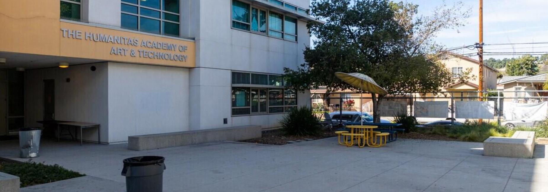 front of school