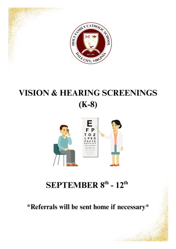 Vision & Hearing Screenings