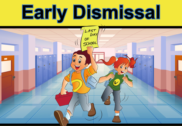children running in a school hallway