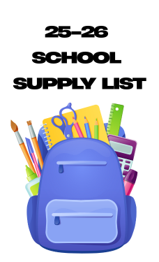 25-26 School Supply List