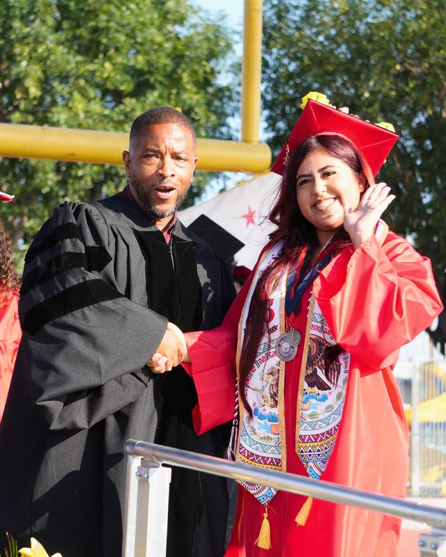 SVHS 2026 Grad and Principal Pratt