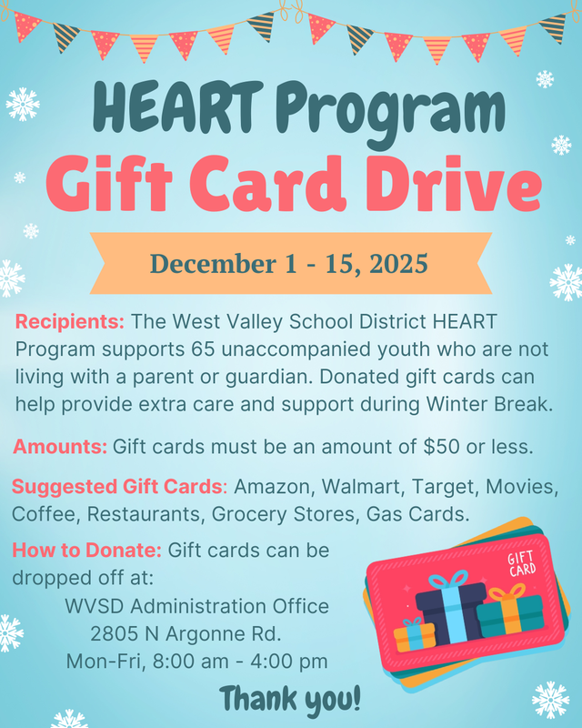 Gift Card Drive