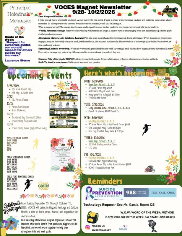 weekly news