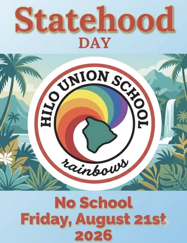 🌈 Statehood Day — No School Tomorrow! Featured Photo