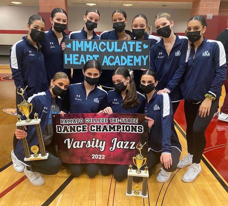 IHA Dance Team Named State Champs Immaculate Heart Academy