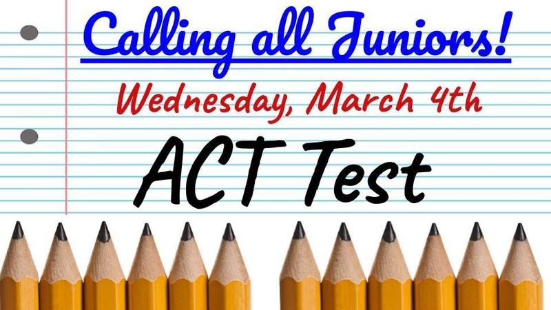 ACT test for Juniors