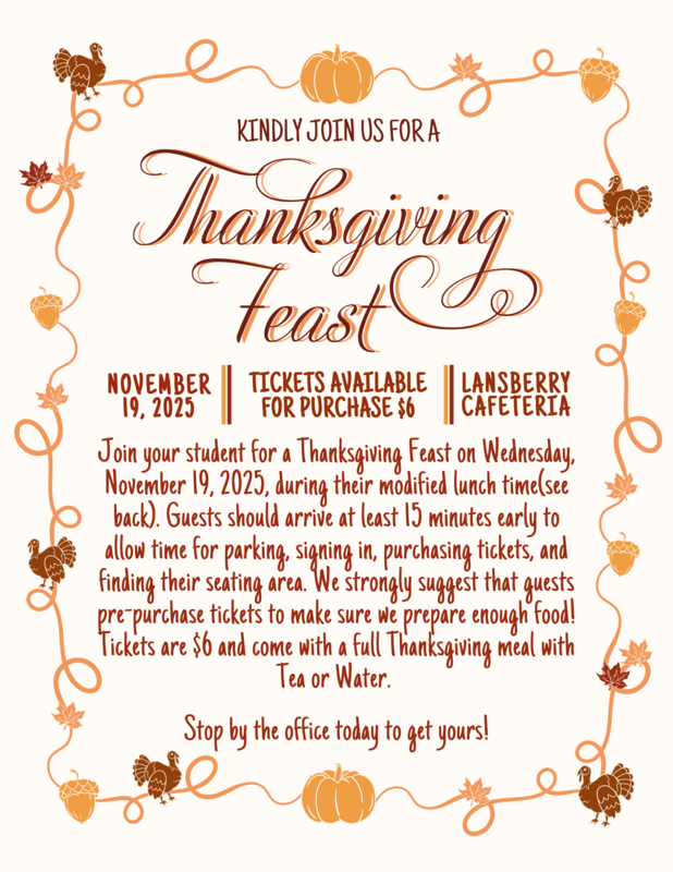 Thanksgiving Feast
