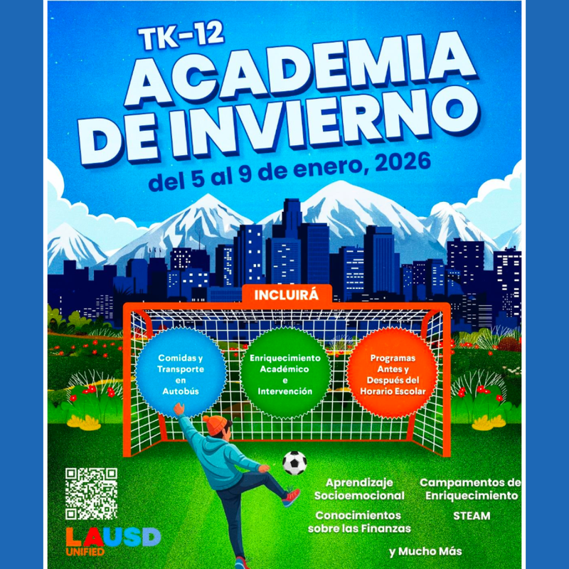 Register your student for the Winter Academy online beginning October 15, 2025 through our online enrollment portal. Online enrollment closes on December 2, 2025. Students will receive their confirmation letters during the week of December 15, 2025.