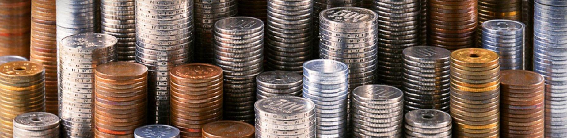 stack of coins