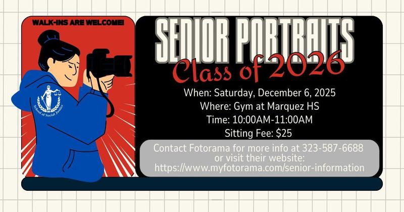 SENIOR PORTRAITS/ RETRATOS DE GRADUACIÓN