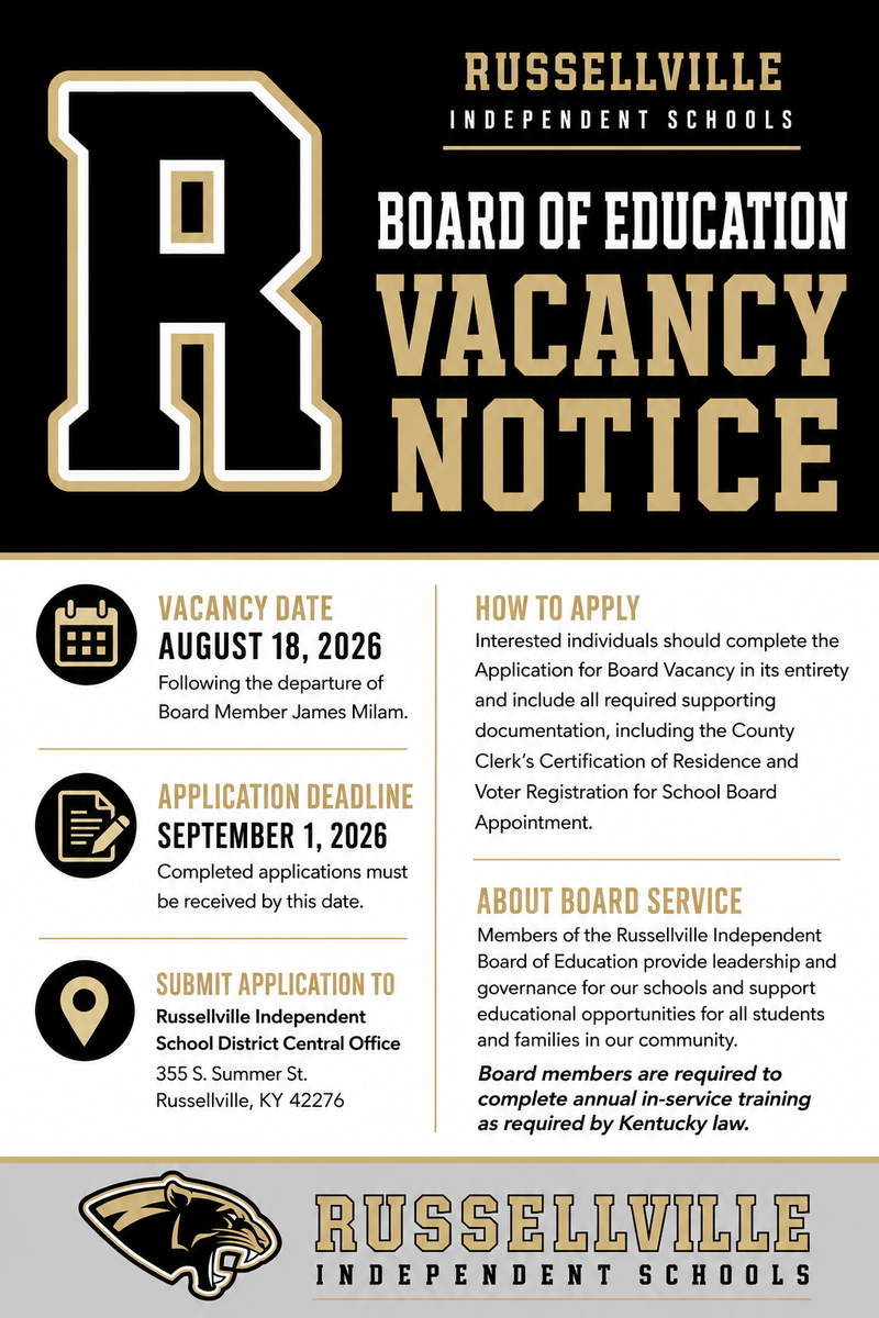 Board Vacancy