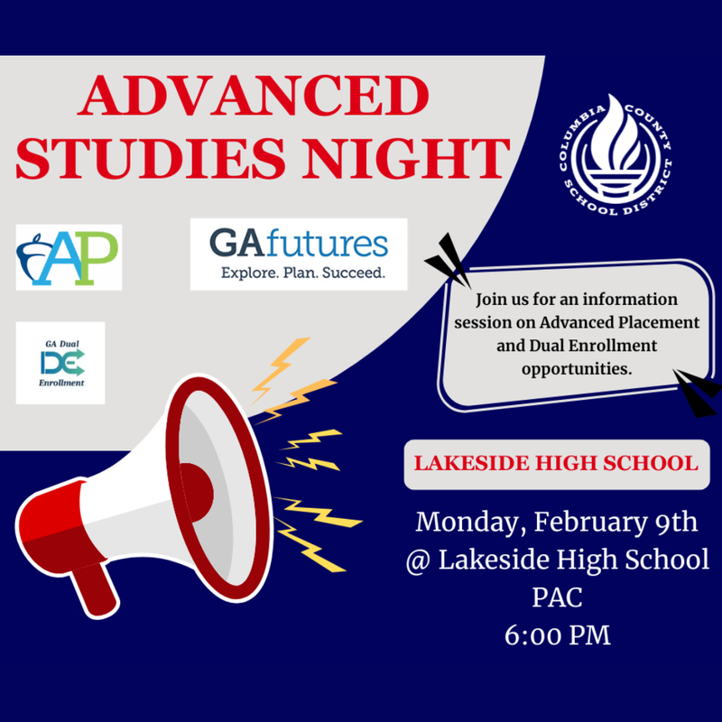 Advanced Studies Night Feb. 9th