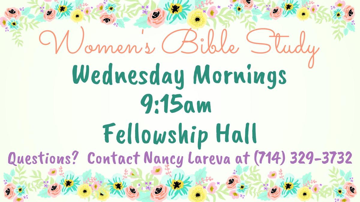 women-s-bible-study-wednesdays-9-15-am-st-paul-s-lutheran-church