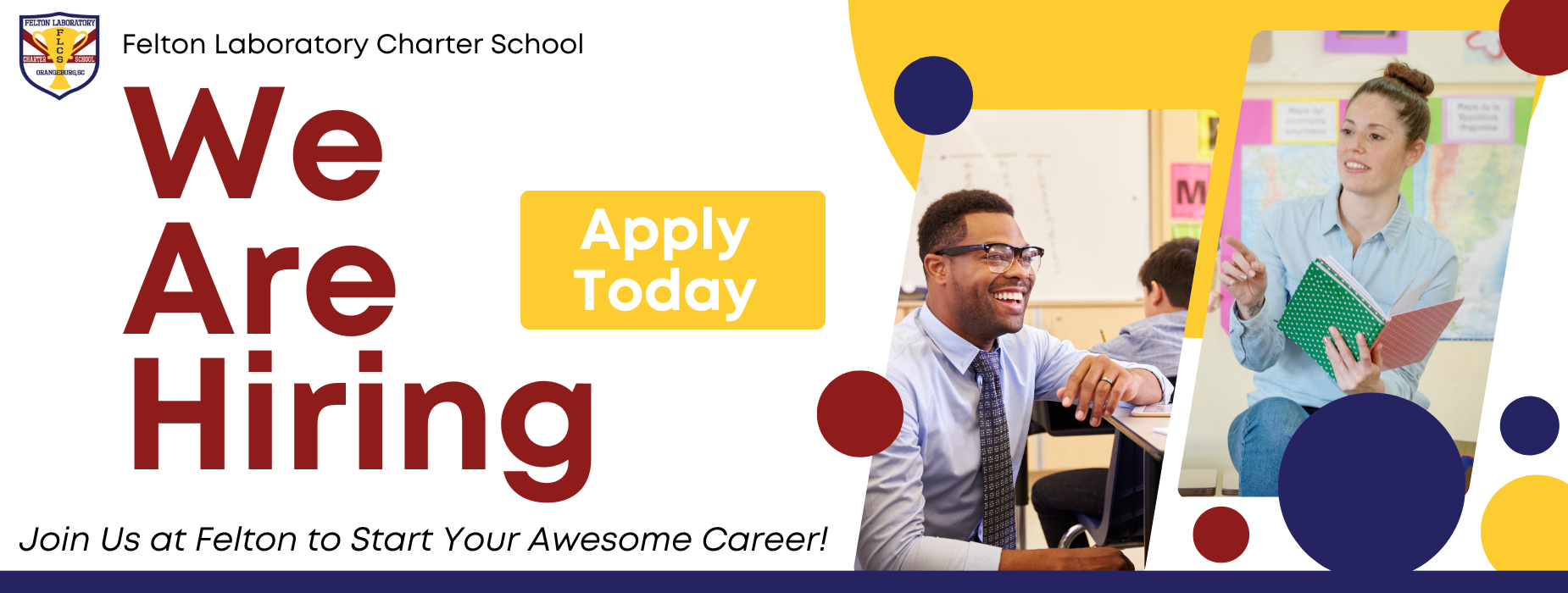 We are hiring