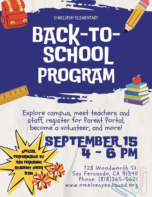 back to school flyer 2026