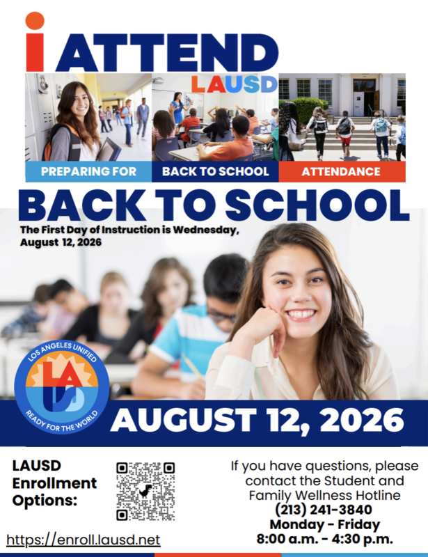 First Day of School Flyer