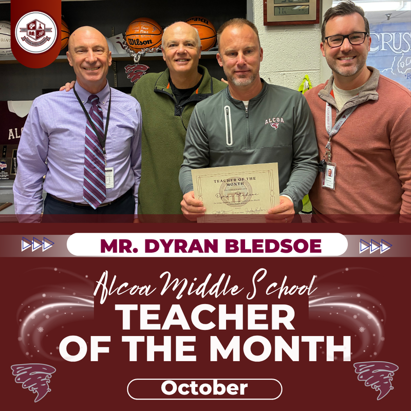October Teacher of the Month
