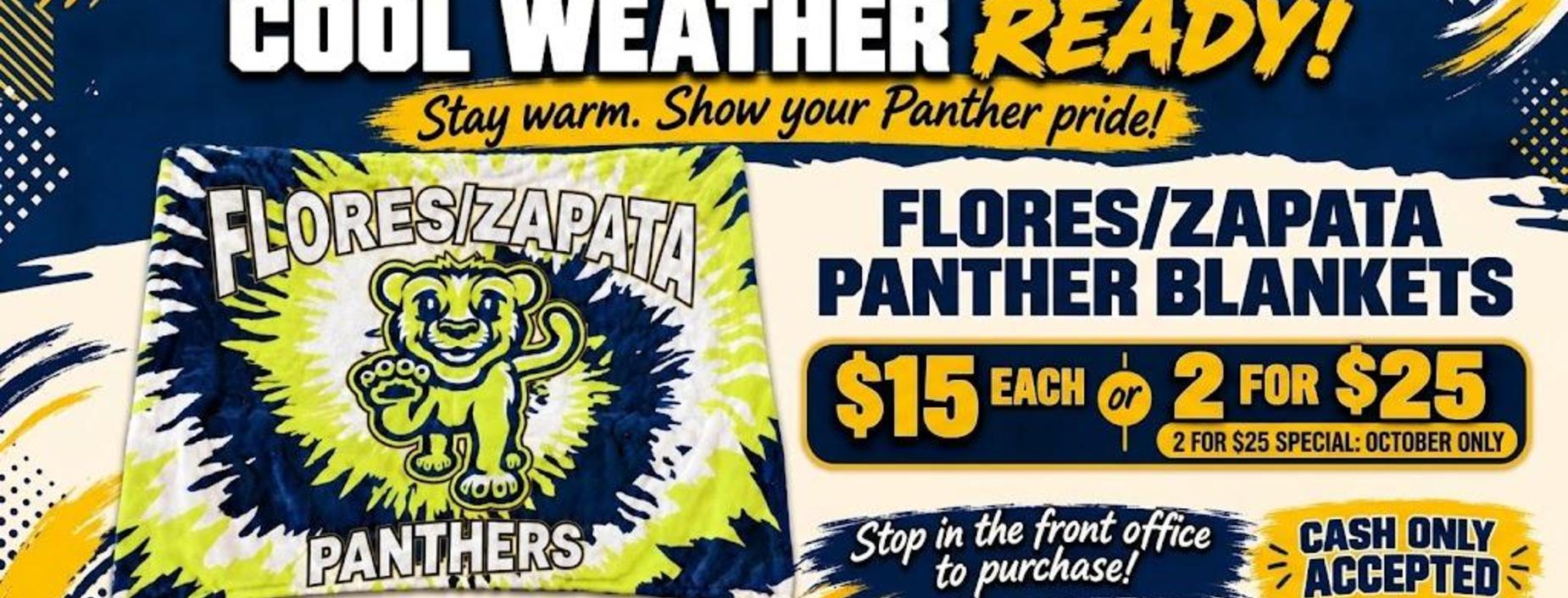 Flores/Zapata Blankets for Sale