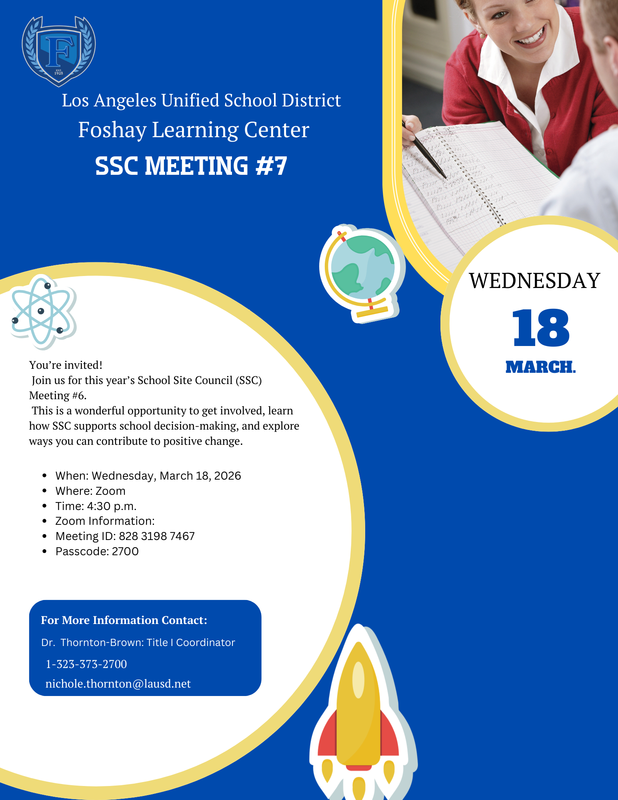 SSC MEETING #7 Featured Photo