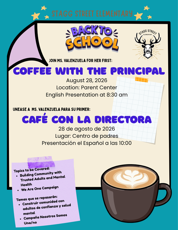 Coffee with the Principal Flyer