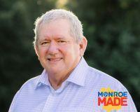 Larry Lay photo with Monroe Made Logo 