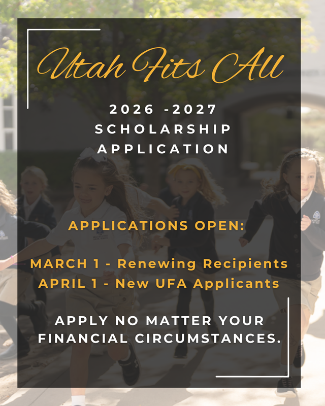 Utah Fits All Scholarship Application Opens April 1, 2026