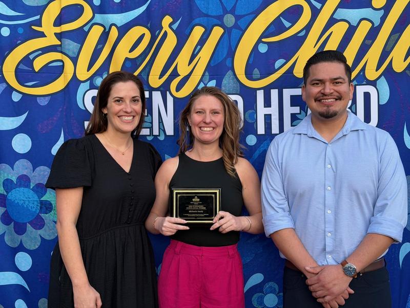 Del Lago Academy's Michaela Sandy Recognized as One of San Diego County School Social Workers of the Year by the San Diego County Office of Education