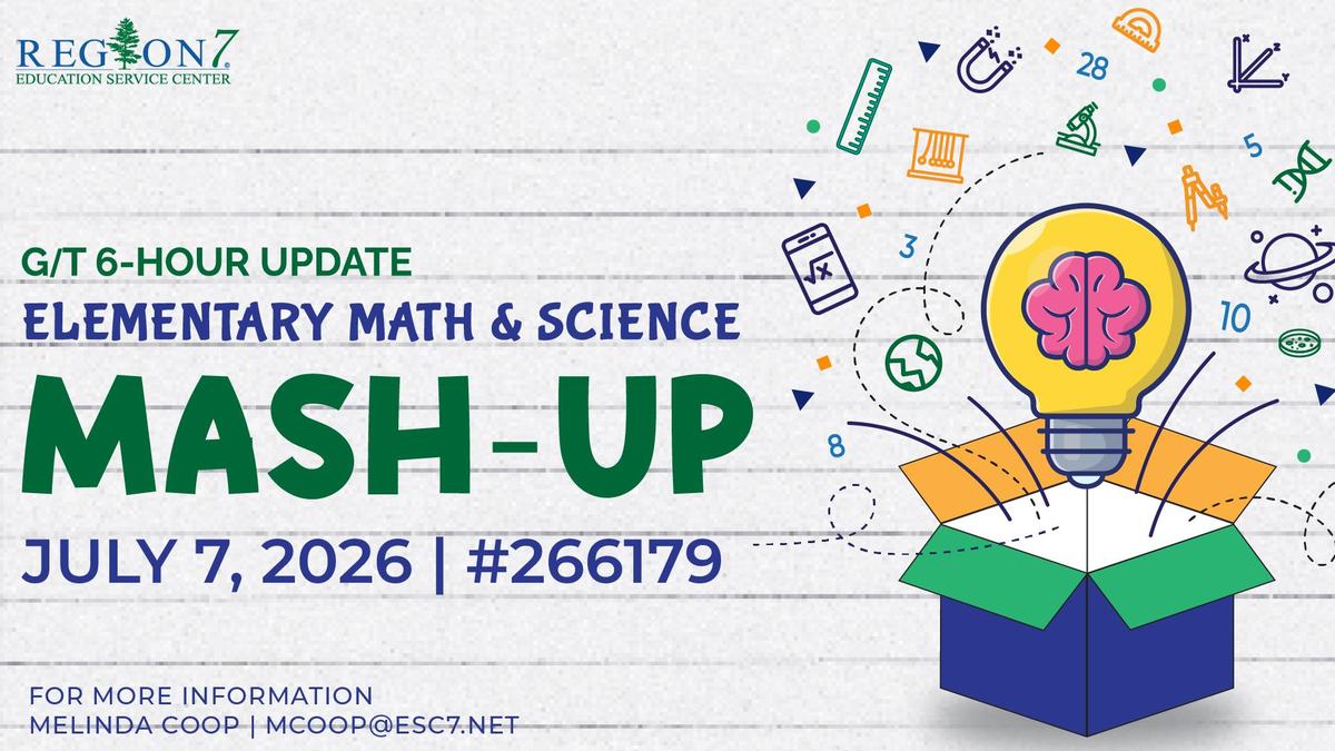 G/T 6-Hour Update: Elementary Math and Science Mash-Up