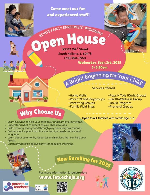 Open house flyer for FEP
