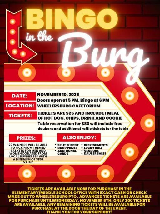 Bingo In the Burg