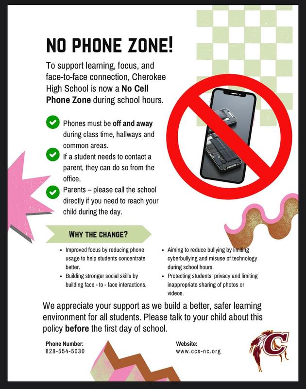No Phone flyer