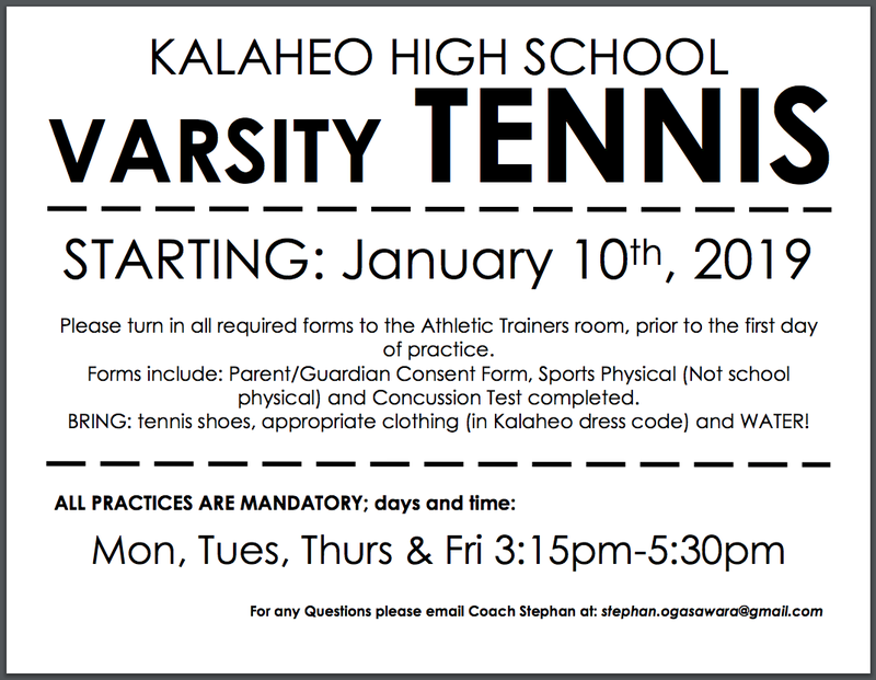 Varsity Tennis Featured Photo