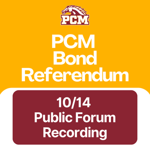 Bond Public Hearing Recording