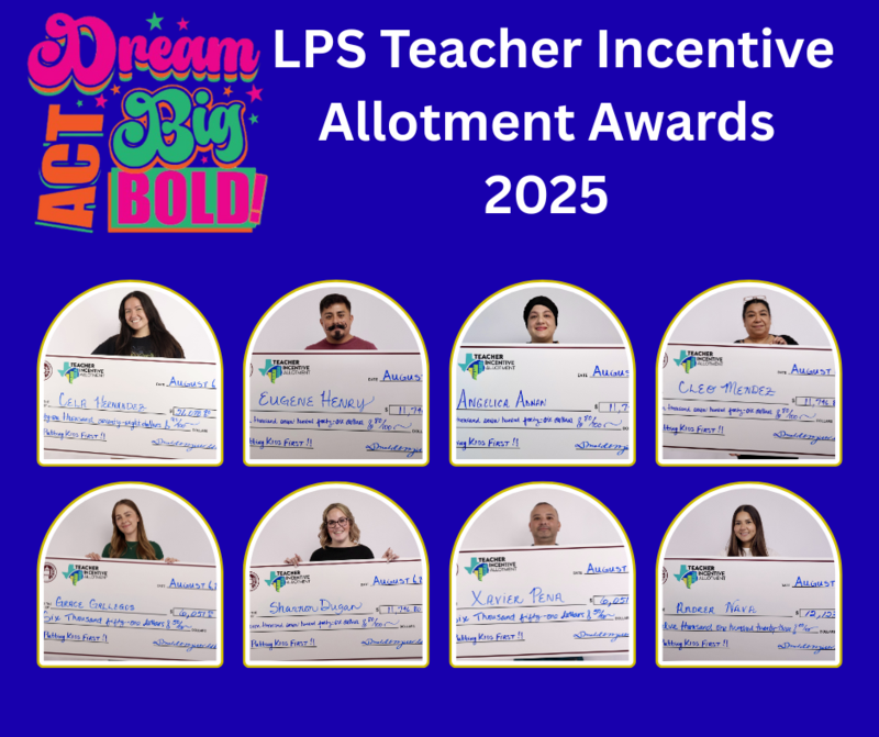 2025 Teacher incentive Allotment Awards for LPS