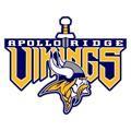 Apollo Ridge Viking Font with Viking Head and sword down middle of words