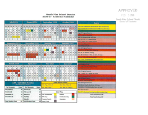 spsd calendar 2026-27