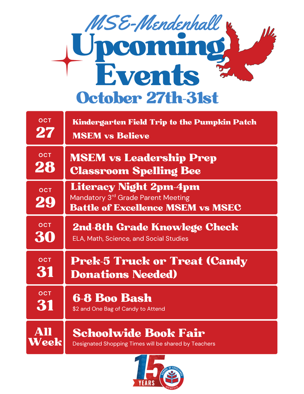 what’s happening this week (October 27th–31st)