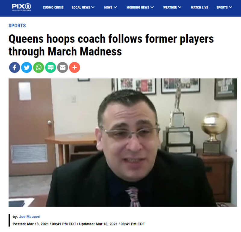 CK's Mr. Arbitello Interviewed by WPIX-11 Regarding Former Royals in NCAA March Madness Featured Photo