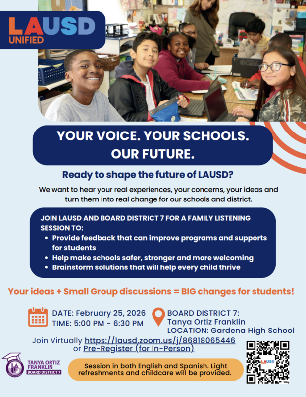 YOUR VOICE! YOUR SCHOOLS! YOUR FUTURE! Featured Photo