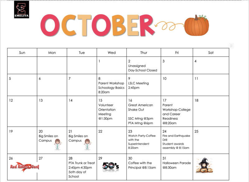 Oct at a glance