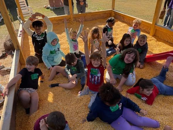 2nd grade had a blast today at Green Acres Creamery!