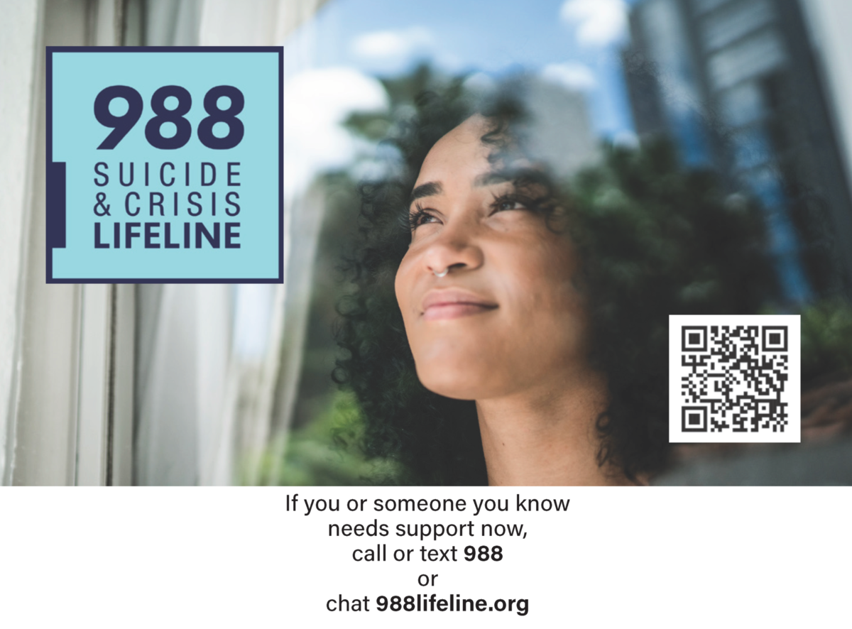 988 Suicide & Crisis Lifeline